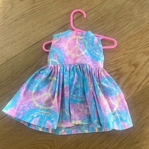 American Girl Doll Peace Dress